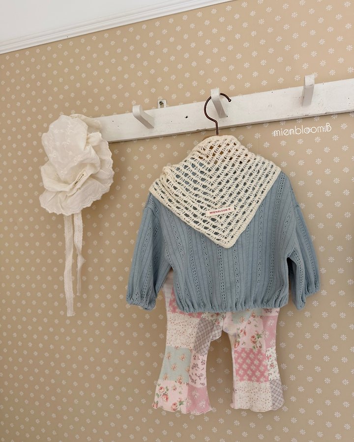 Mienbloom B - Korean Baby Fashion - #babywear - Bebe Patch Bootcut Pants - 8