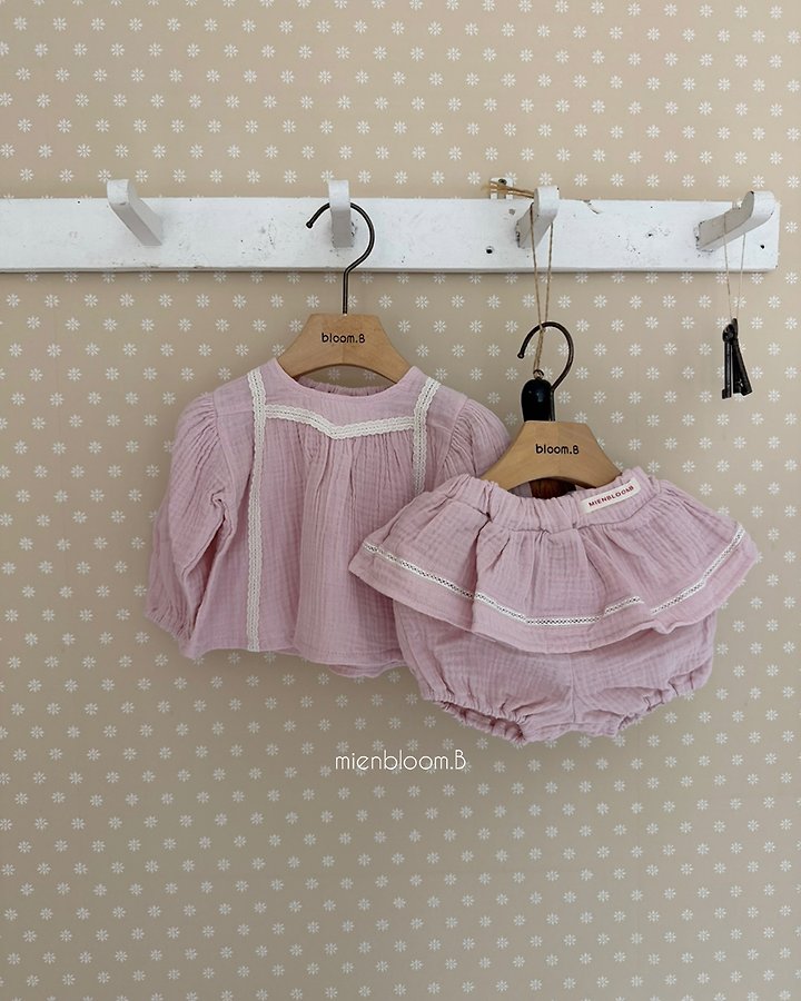 Mienbloom B - Korean Baby Fashion - #babywear - Bebe Renee Blouse - 7