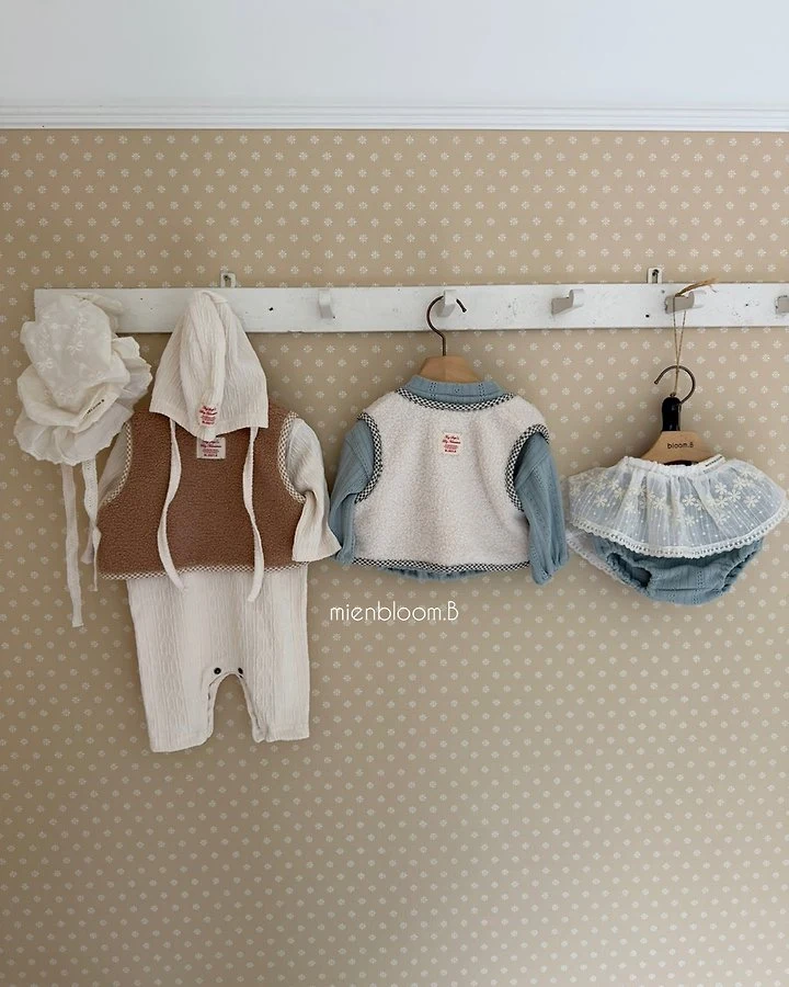 Mienbloom B - Korean Baby Fashion - #babywear - Bebe Cable Knit Suit - 11