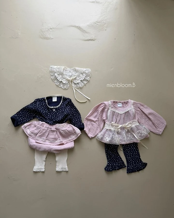 Mienbloom B - Korean Baby Fashion - #onlinebabyboutique - Bebe Baby's Breath Tee - 11