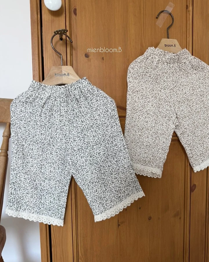 Mienbloom B - Korean Baby Fashion - #onlinebabyboutique - Bebe Watercolor Pants - 3