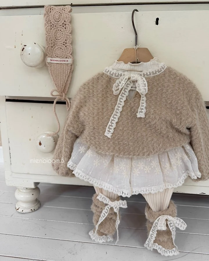 Mienbloom B - Korean Baby Fashion - #onlinebabyboutique - Bebe Crochet Headband - 10