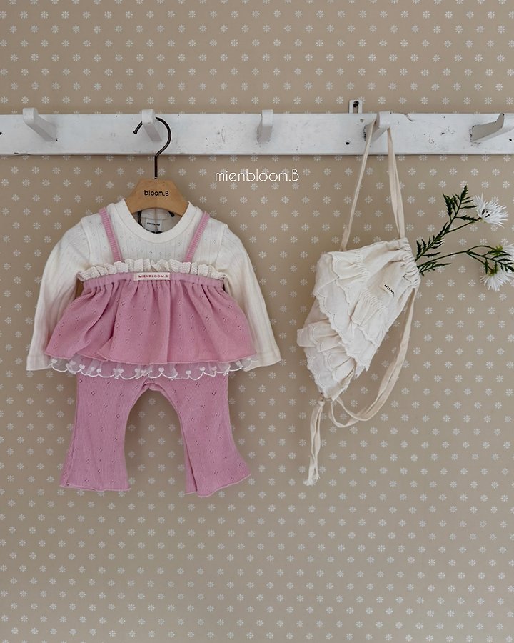Mienbloom B - Korean Baby Fashion - #onlinebabyboutique - Bebe Honey Lace Bag - 9