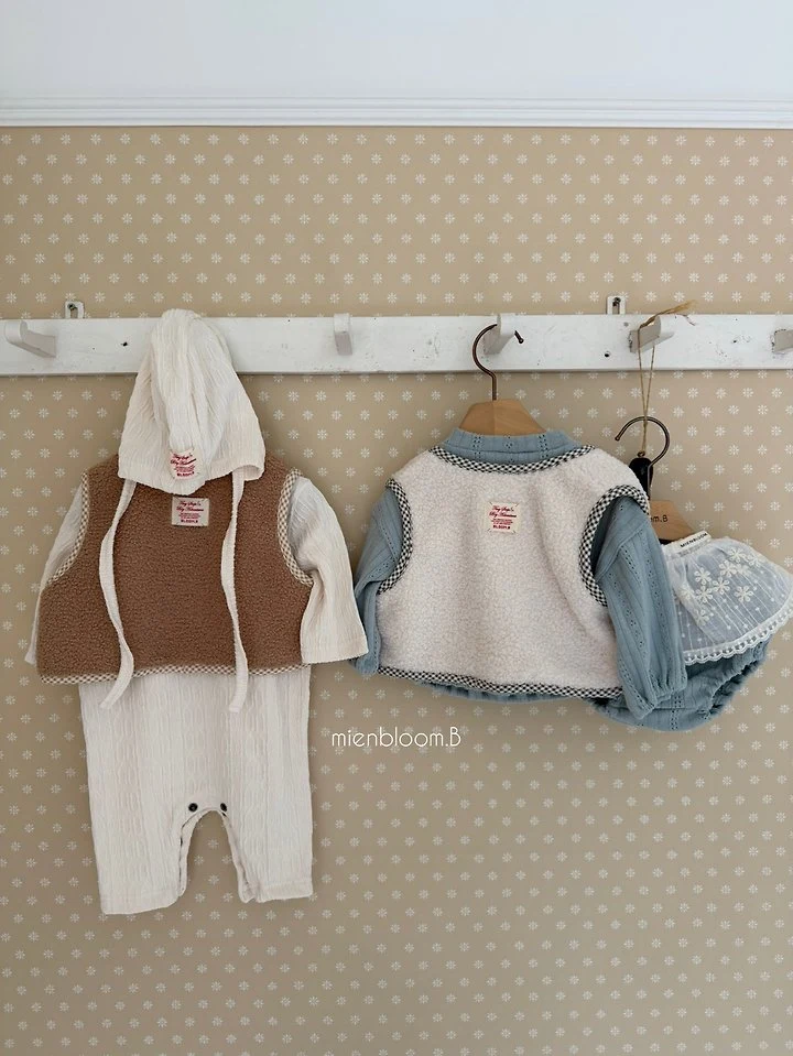 Mienbloom B - Korean Baby Fashion - #onlinebabyboutique - Bebe Cable Knit Suit - 12