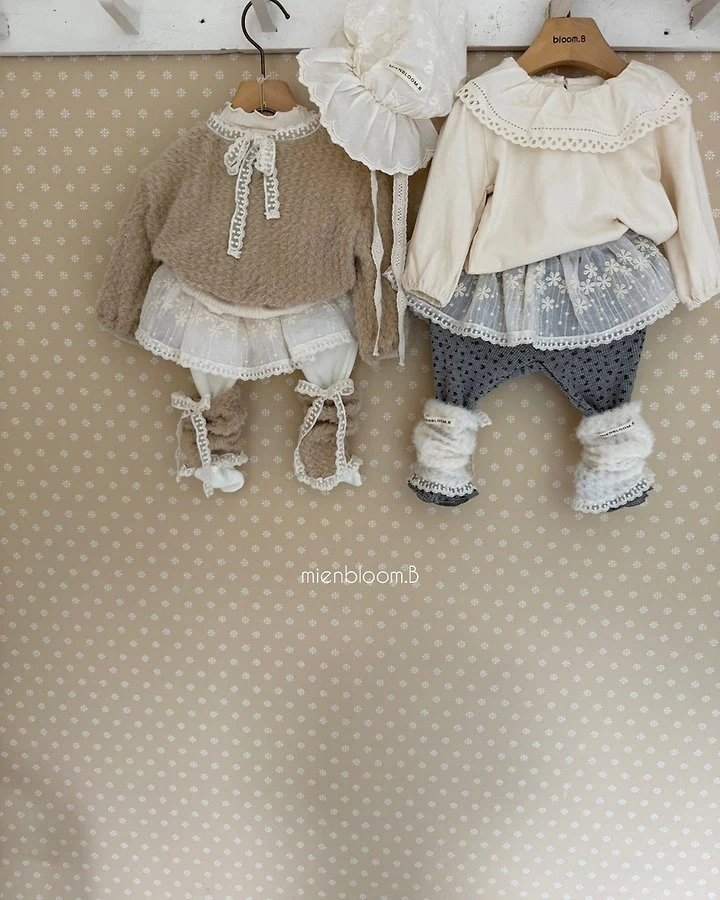 Mienbloom B - Korean Baby Fashion - #onlinebabyshop - Bebe Mood Knit Top - 6