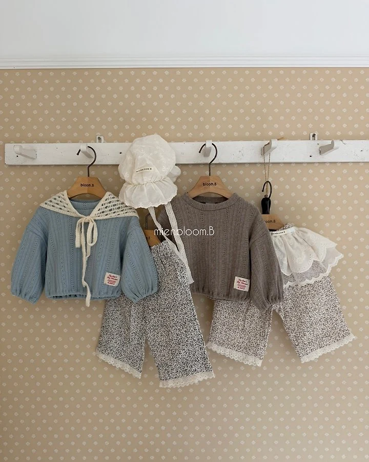 Mienbloom B - Korean Baby Fashion - #onlinebabyboutique - Bebe Watercolor Pants - 4