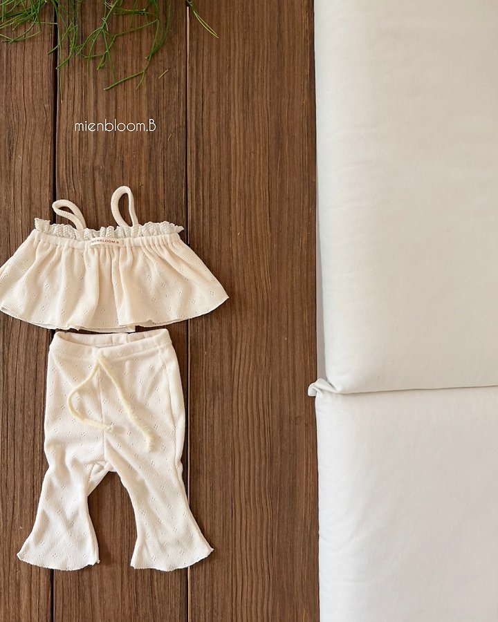 Mienbloom B - Korean Baby Fashion - #smilingbaby - Bebe Knit Bustier - 2