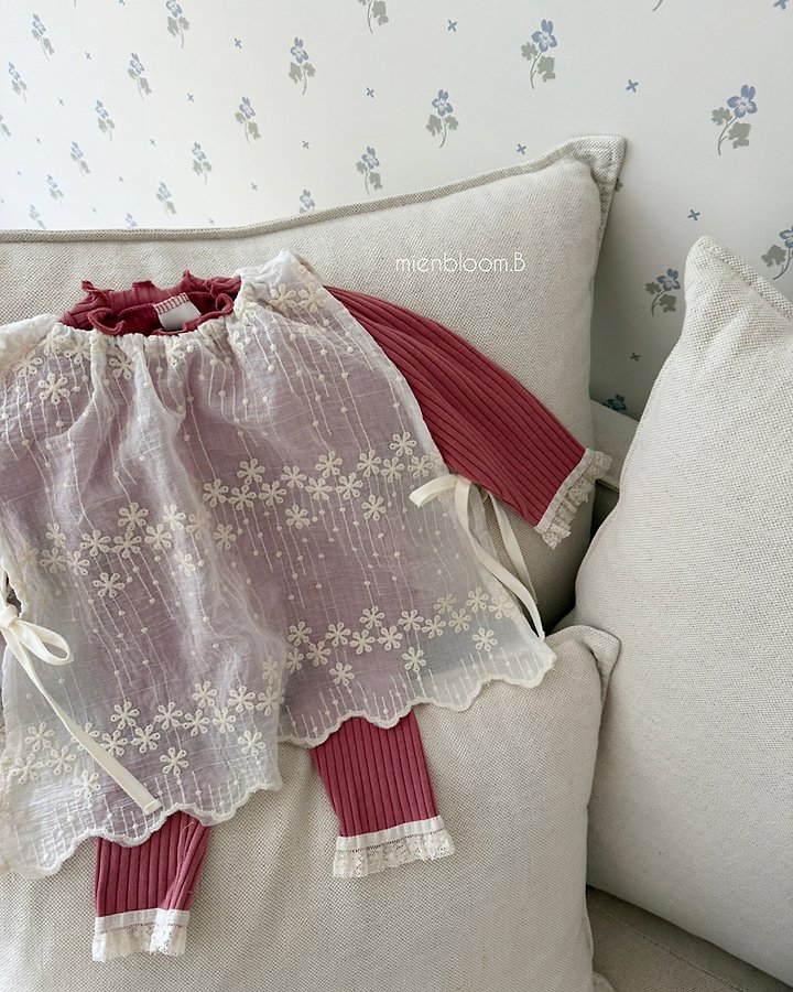 Mienbloom B - Korean Baby Fashion - #smilingbaby - Bebe Bell Flower One-piece - 10