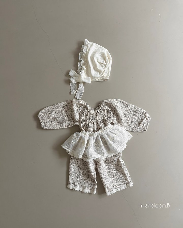 Mienbloom B - Korean Baby Fashion - #smilingbaby - Bebe Candy Bonnet - 10