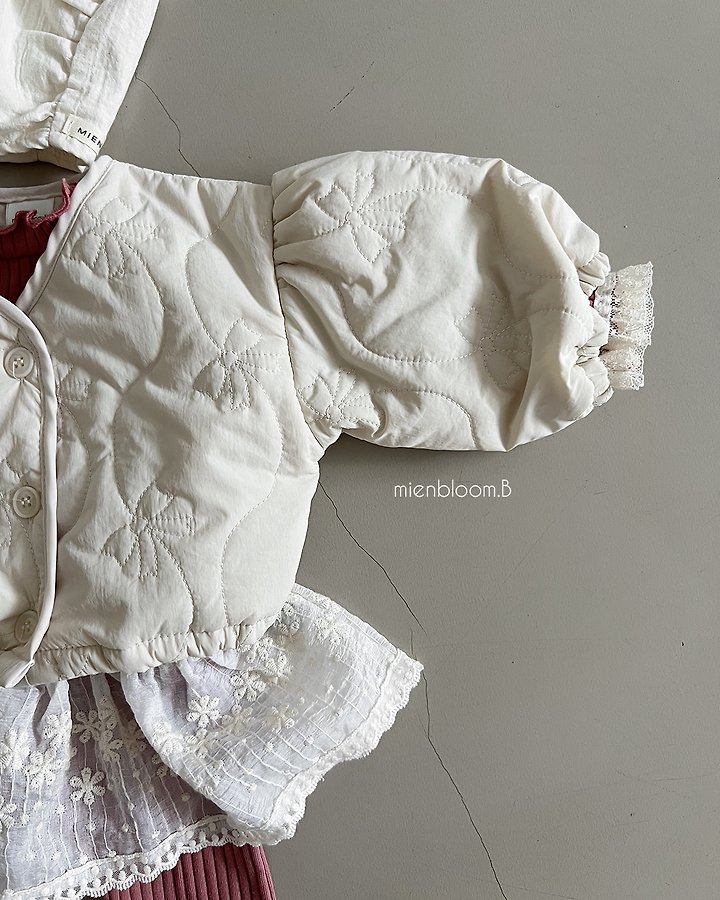 Mienbloom B - Korean Children Fashion - #Kfashion4kids - Kids Ribbon Embroidered Jacket - 11