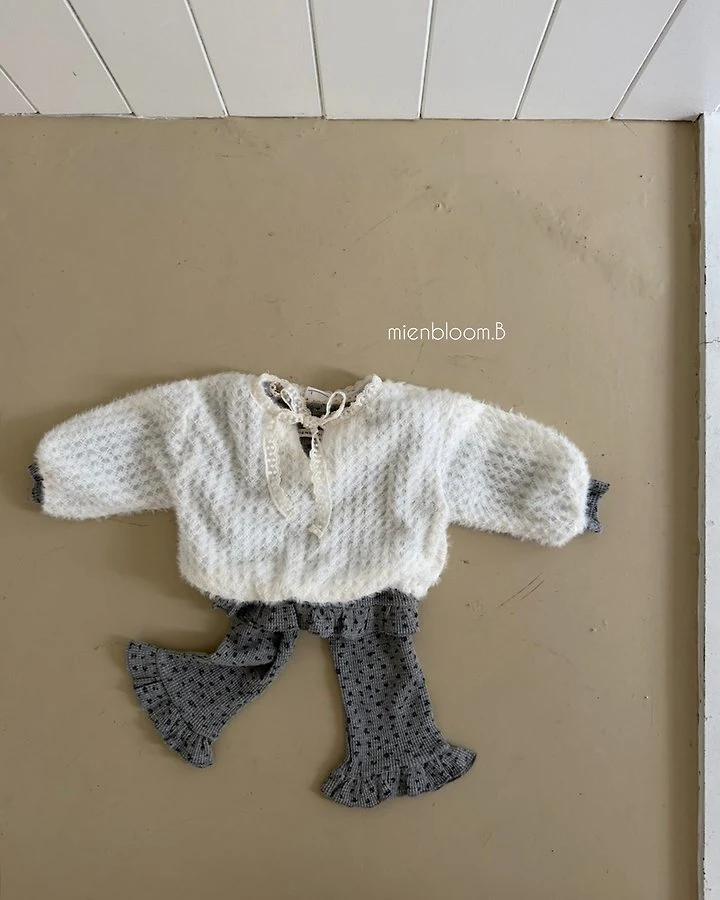 Mienbloom B - Korean Children Fashion - #childofig - Kids Mood Knit Top - 7