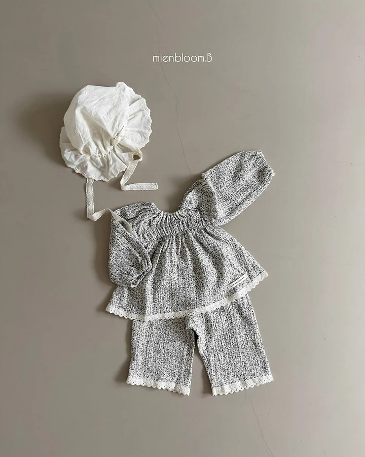 Mienbloom B - Korean Children Fashion - #childofig - Kids Watercolor Pants - 5