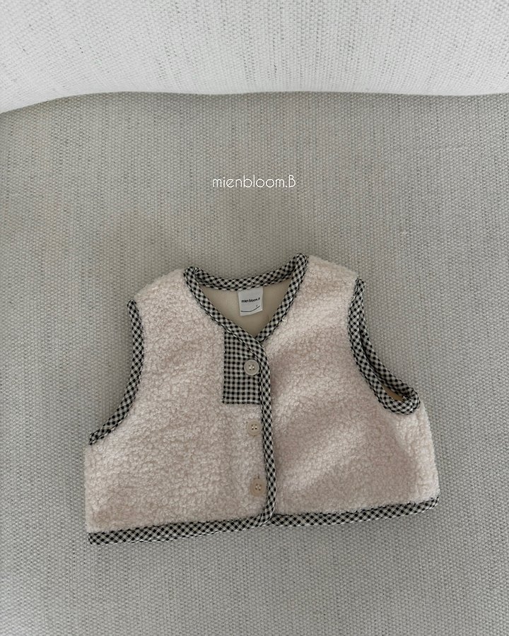 Mienbloom B - Korean Children Fashion - #childrensboutique - Kids Teddy Fleece Vest - 6