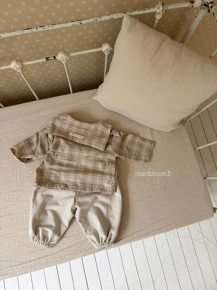 Mienbloom B - Korean Children Fashion - #childrensboutique - Kids Check Shirt - 9