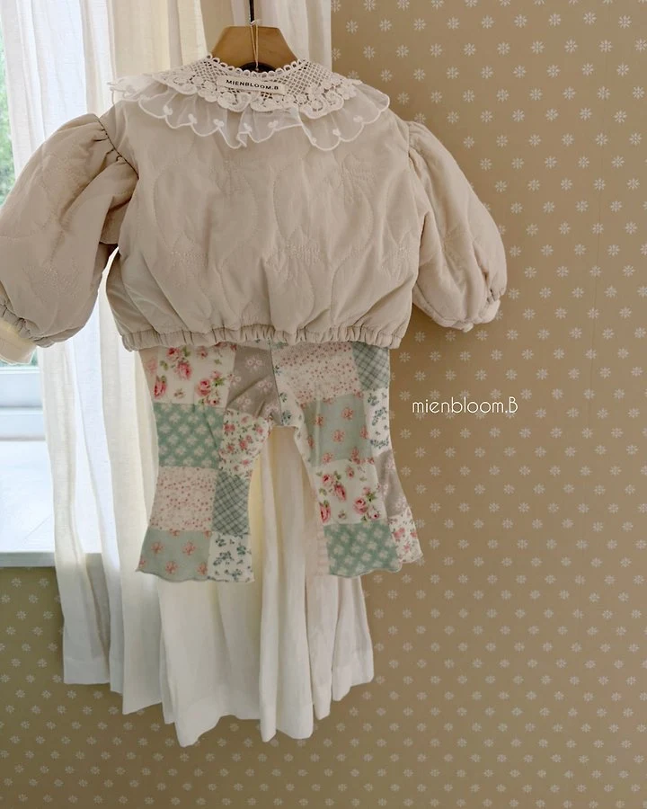 Mienbloom B - Korean Children Fashion - #fashionkids - Kids Ribbon Embroidered Jacket - 7