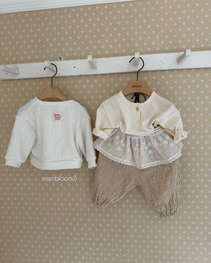 Mienbloom B - Korean Children Fashion - #kidsstore - Kids Check Jogger Pants - 7
