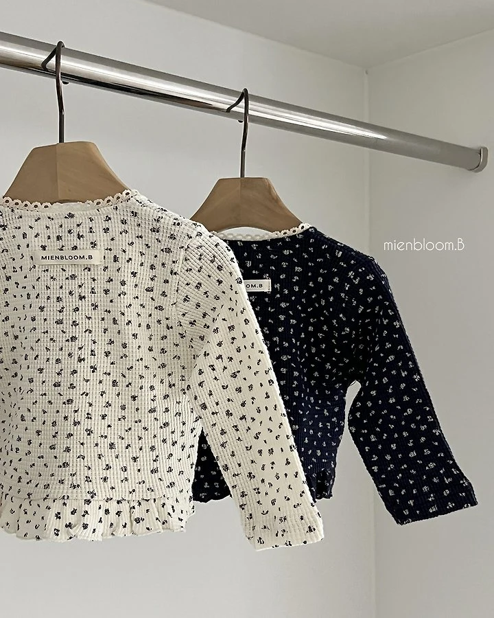 Mienbloom B - Korean Children Fashion - #kidsstore - Kids Baby's Breath Tee - 5