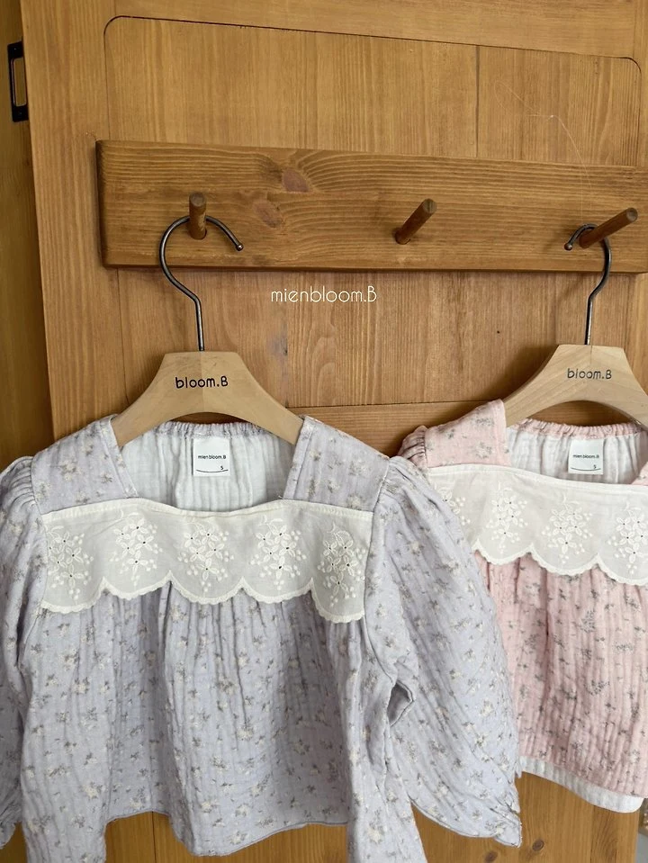 Mienbloom B - Korean Children Fashion - #kidzfashiontrend - Kids Lala Floral Blouse - 5