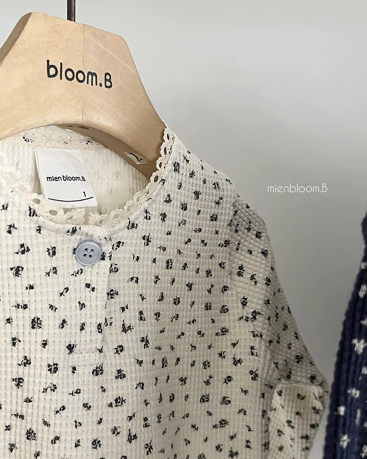 Mienbloom B - Korean Children Fashion - #kidzfashiontrend - Kids Baby's Breath Tee - 6