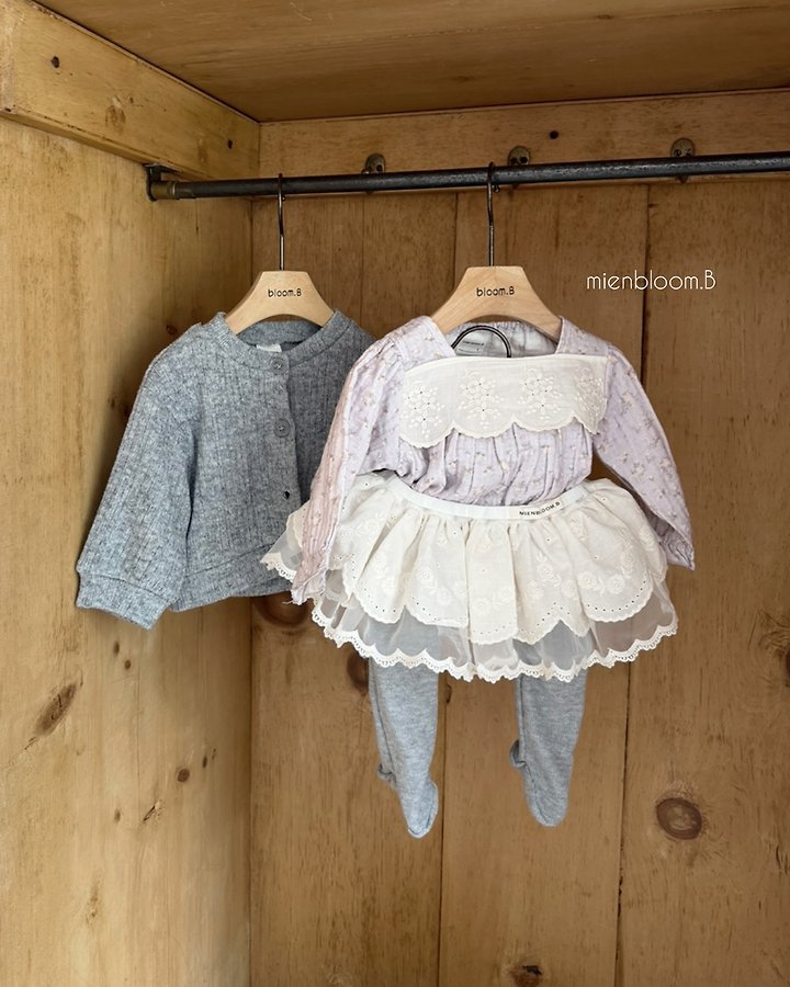 Mienbloom B - Korean Children Fashion - #kidzfashiontrend - Kids Scallop Mesh Skirt - 8