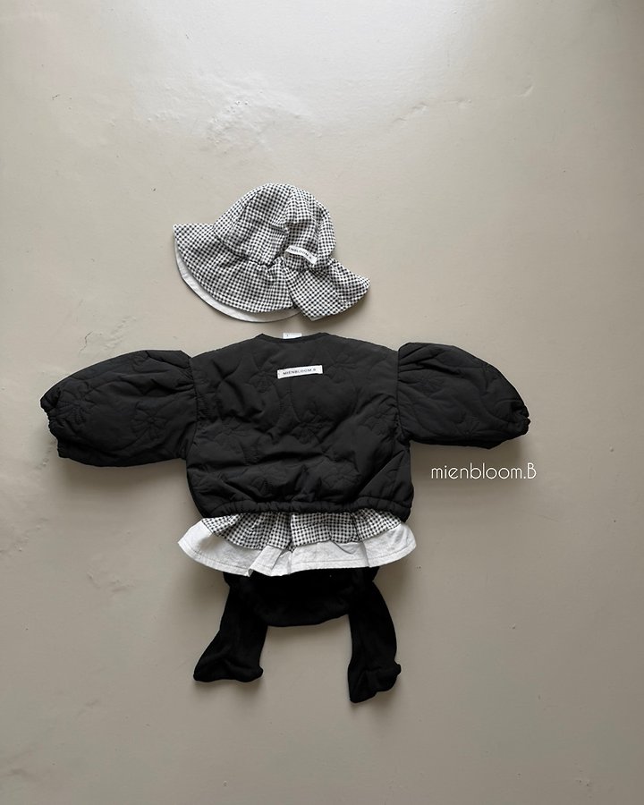 Mienbloom B - Korean Children Fashion - #littlefashionista - Kids Ribbon Embroidered Jacket - 12
