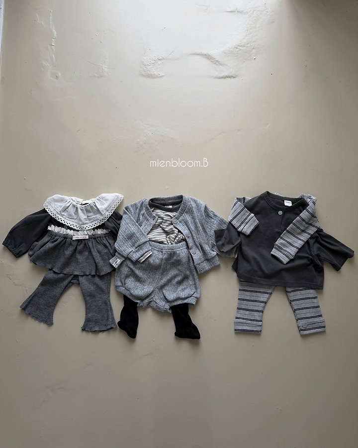Mienbloom B - Korean Children Fashion - #littlefashionista - Kids Shushu Collar Tee - 10