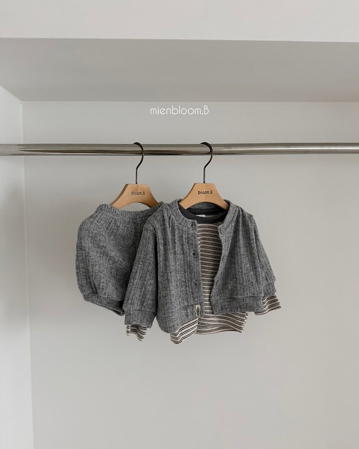 Mienbloom B - Korean Children Fashion - #magicofchildhood - Kids O Knit Pants - 3