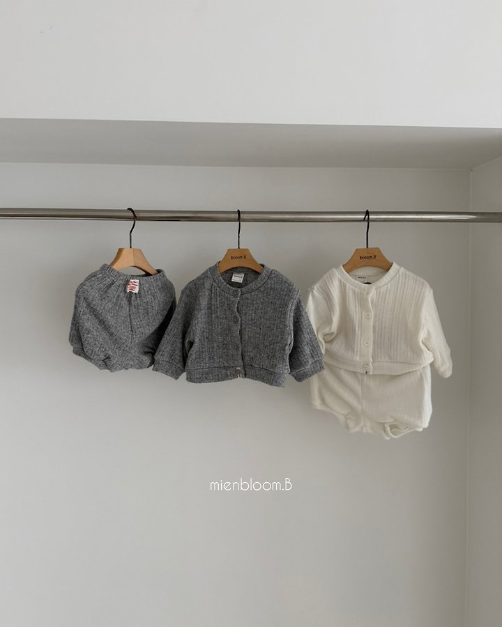Mienbloom B - Korean Children Fashion - #minifashionista - Kids O Knit Cardigan - 2