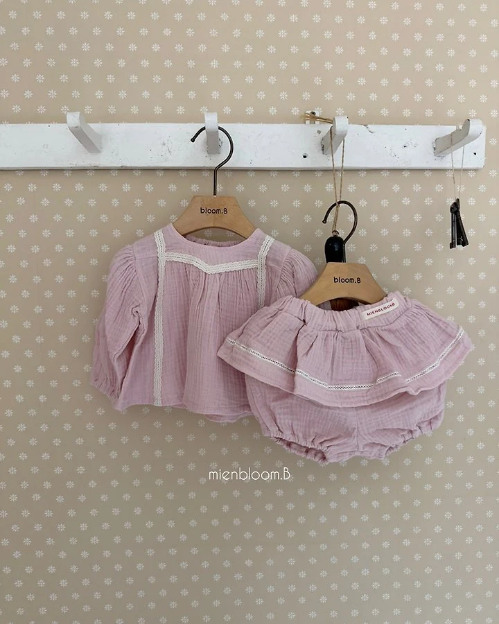 Mienbloom B - Korean Children Fashion - #minifashionista - Kids Renee Blouse - 7