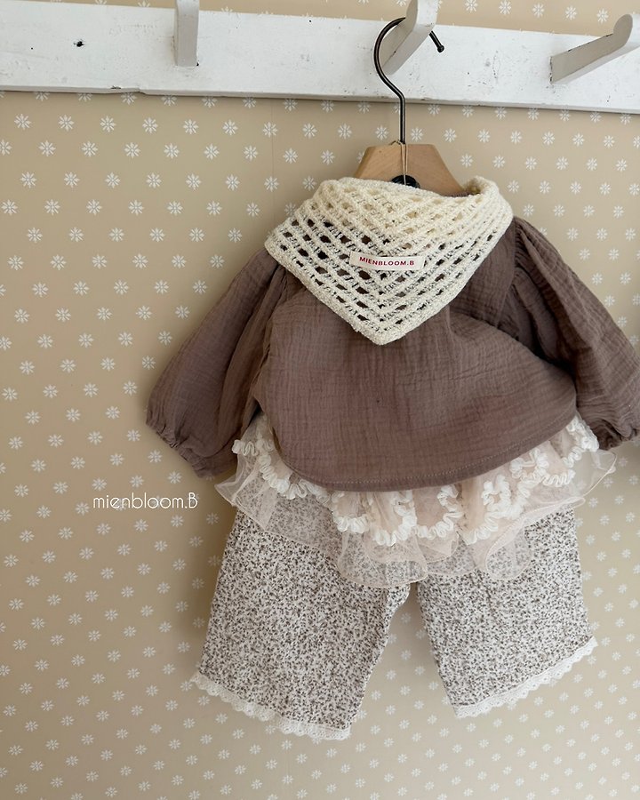 Mienbloom B - Korean Children Fashion - #minifashionista - Kids Bouquet Mesh Skirt - 10