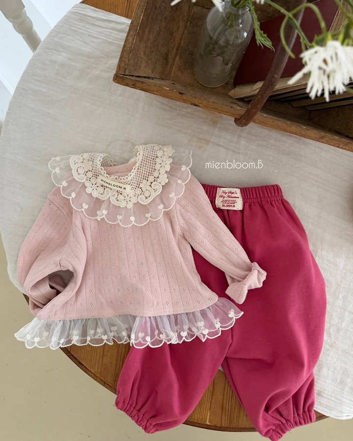 Mienbloom B - Korean Children Fashion - #prettylittlegirls - Kids Soft Jogger Pants - 11