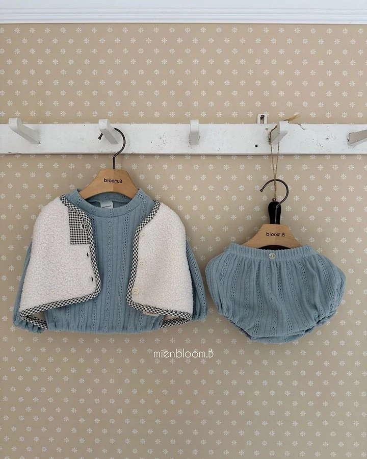 Mienbloom B - Korean Children Fashion - #stylishchildhood - Kids Luna Knit Tee - 10