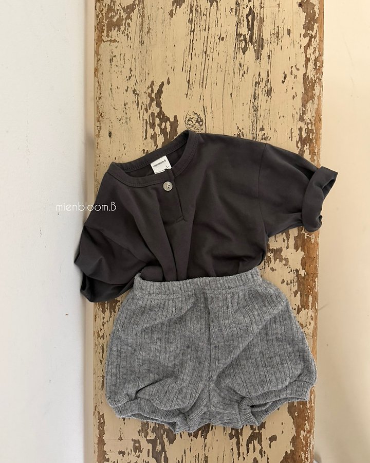 Mienbloom B - Korean Children Fashion - #todddlerfashion - Kids O Knit Pants - 6