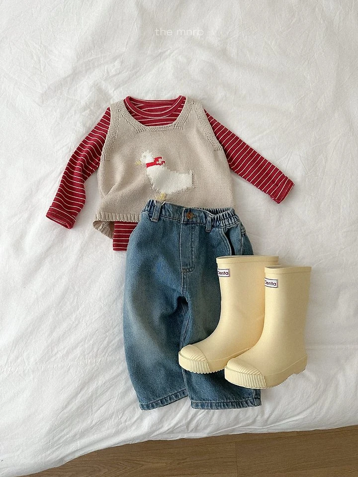 Mini Robe - Korean Baby Fashion - #babyboutique - Duck Vest - 11