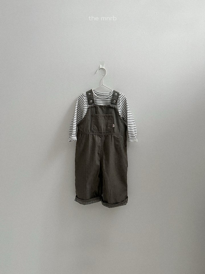Mini Robe - Korean Baby Fashion - #babyboutique - Non-Fade Overalls - 11