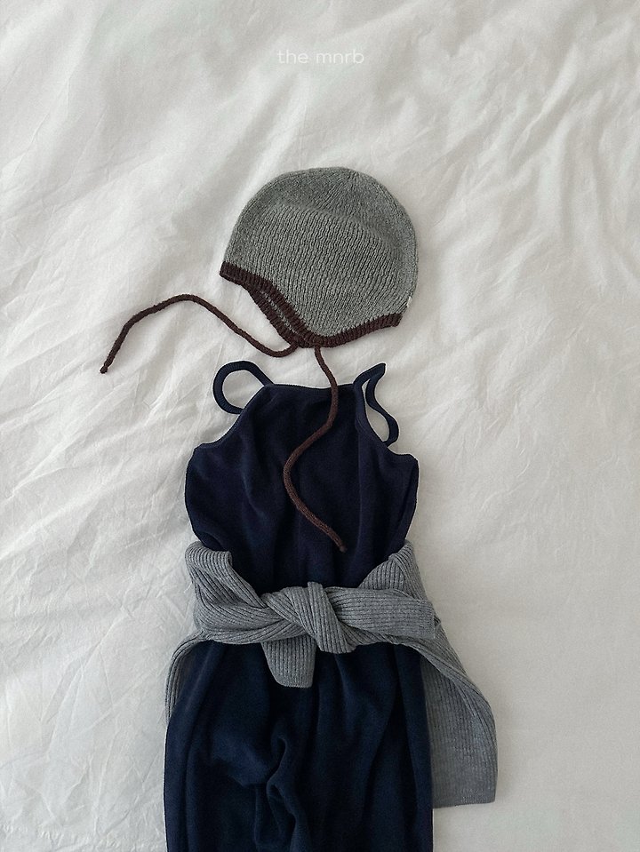 Mini Robe - Korean Baby Fashion - #babyboutique - Terry Overall Pants - 8