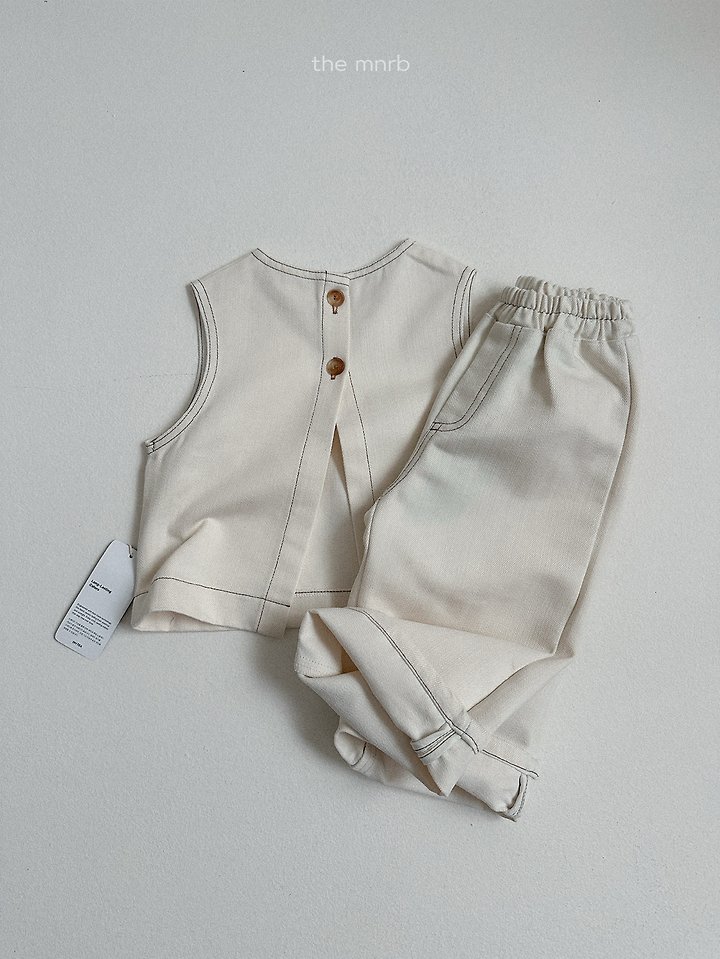 Mini Robe - Korean Baby Fashion - #babyboutique - Non-Fade Denim Pants - 6