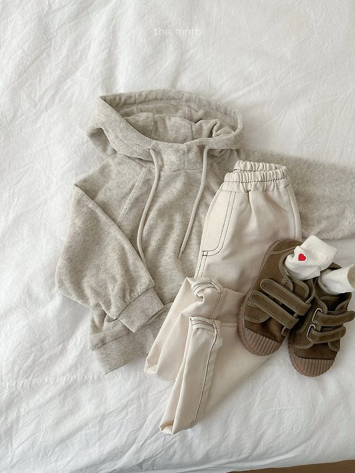 Mini Robe - Korean Baby Fashion - #babyboutique - Winnie Terry Hoodie - 12