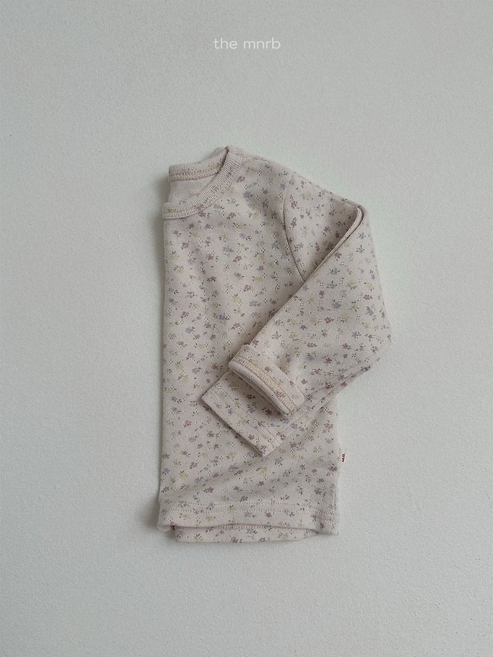 Mini Robe - Korean Baby Fashion - #babyboutique - Cotton Eyelet Long Sleeve Tee - 10