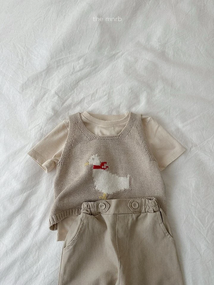Mini Robe - Korean Baby Fashion - #babyboutiqueclothing - Duck Vest - 12