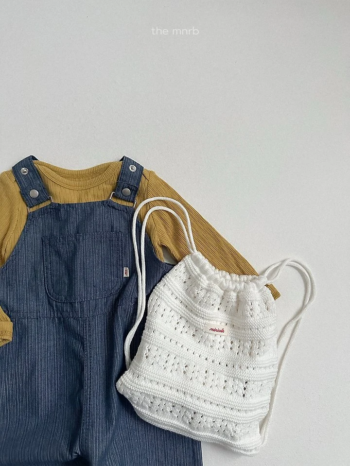 Mini Robe - Korean Baby Fashion - #babyboutiqueclothing - Crochet Knit Bag - 11