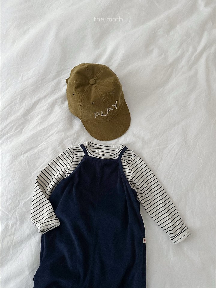 Mini Robe - Korean Baby Fashion - #babyboutiqueclothing - Terry Overall Pants - 9