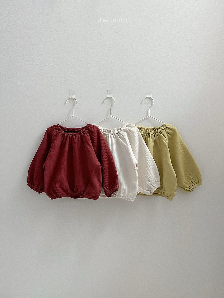 Mini Robe - Korean Baby Fashion - #babyboutiqueclothing - Balloon Blouse