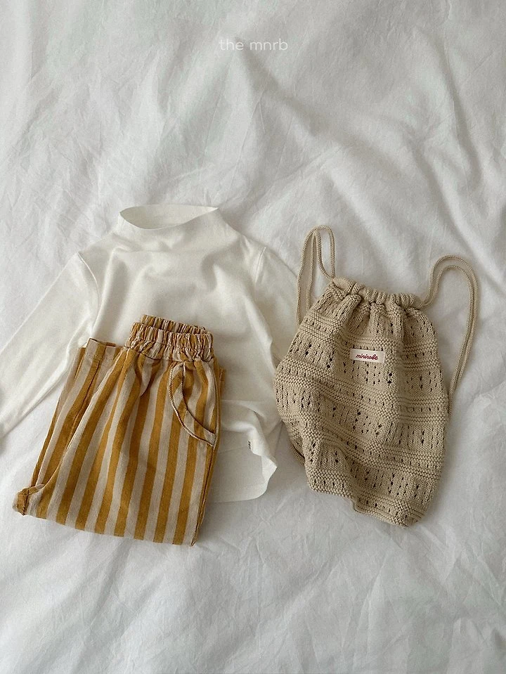 Mini Robe - Korean Baby Fashion - #babyclothing - Crochet Knit Bag - 12