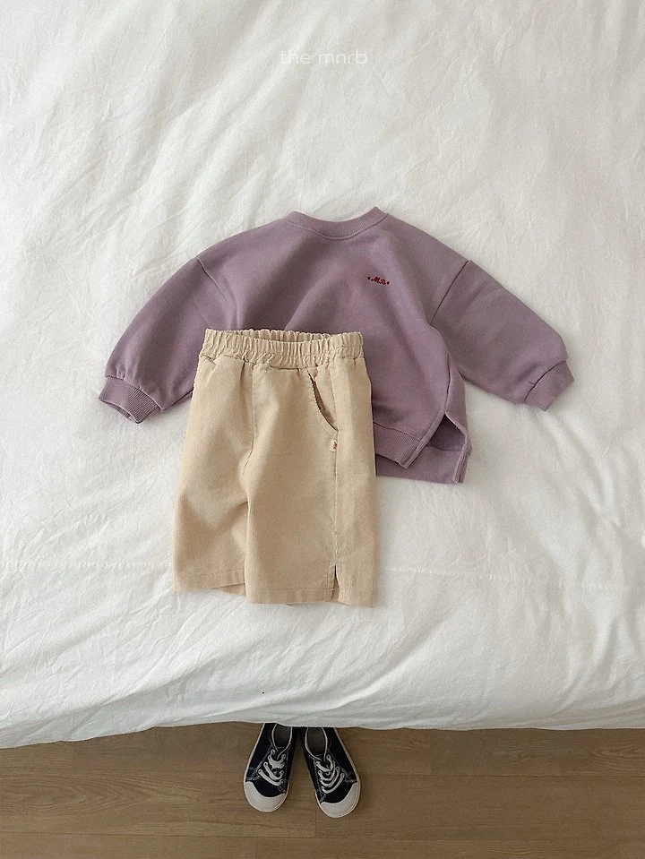 Mini Robe - Korean Baby Fashion - #babyclothing - Asymmetric Sweatshirt - 11