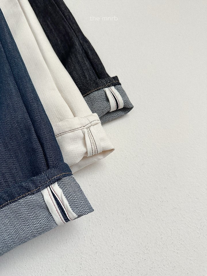 Mini Robe - Korean Baby Fashion - #babyclothing - Non-Fade Denim Pants - 9