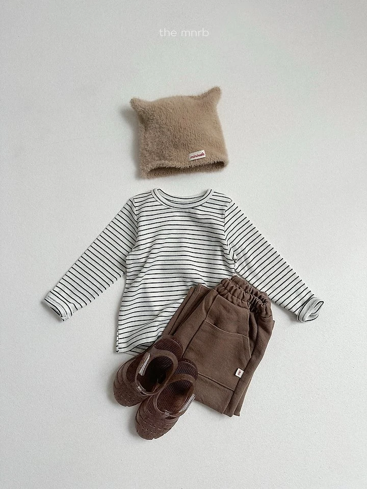 Mini Robe - Korean Baby Fashion - #babyclothing - Fluffy Cat Beanie - 8