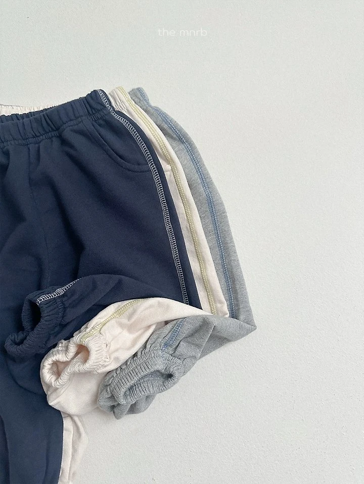 Mini Robe - Korean Baby Fashion - #babyclothing - Loopback Jogger Pants - 9