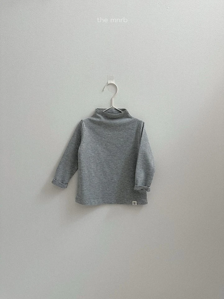 Mini Robe - Korean Baby Fashion - #babyfashion - Blossom Mock Neck Tee - 8