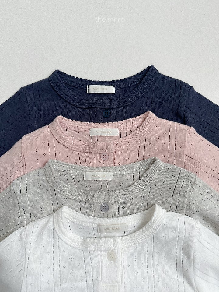 Mini Robe - Korean Baby Fashion - #babyfashion - Keeley Henley Tee